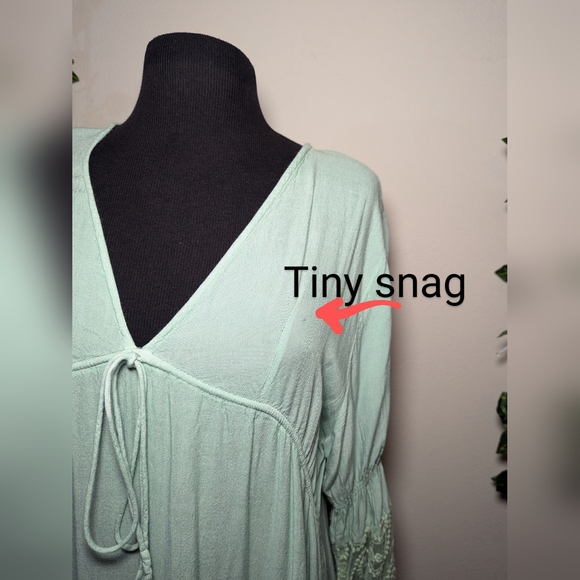 VELZERA Aqua Mini Boho dress - Picture 5 of 6